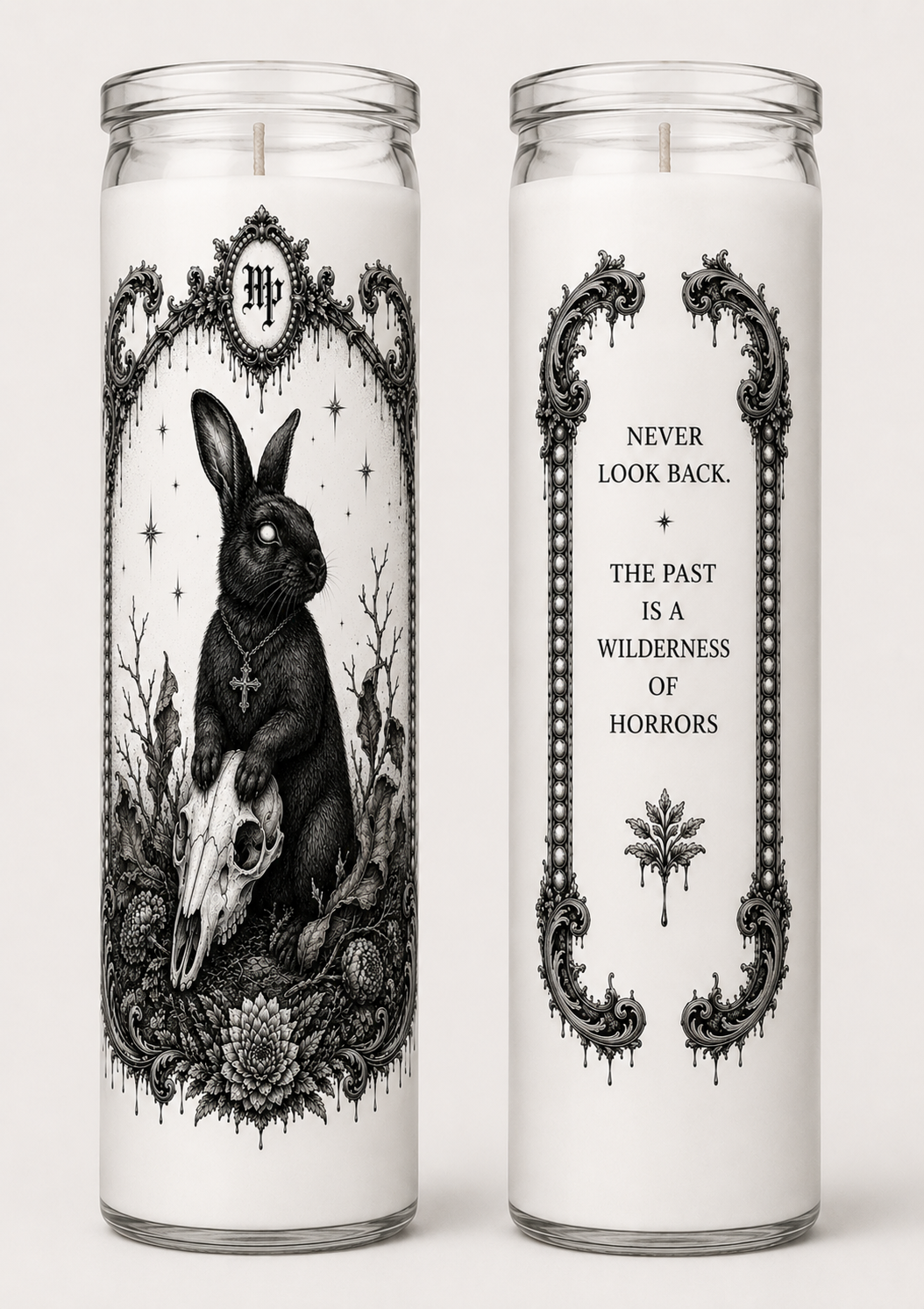 Never Look Back Prayer Candle